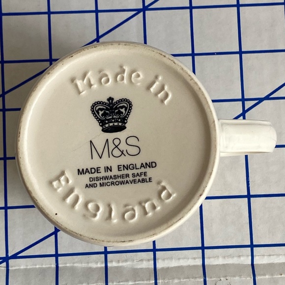 M&S Fiona Howard Mug Made In England Dishwasher Safe & Microwaveable - Picture 6 of 6